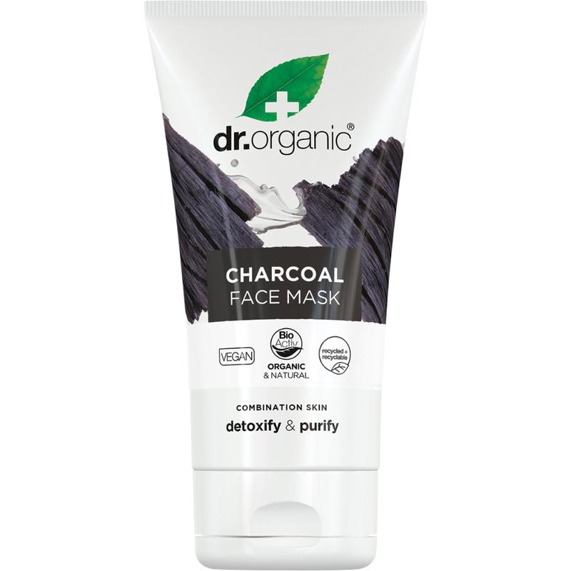 DR ORGANIC Activated Charcoal Face Mask Purifying Bioactive 125ml