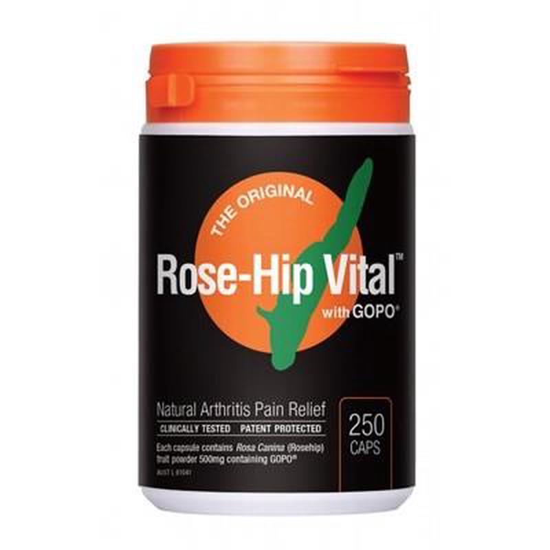 ROSE-HIP VITAL Arthritis Pain Relief Capsules 250