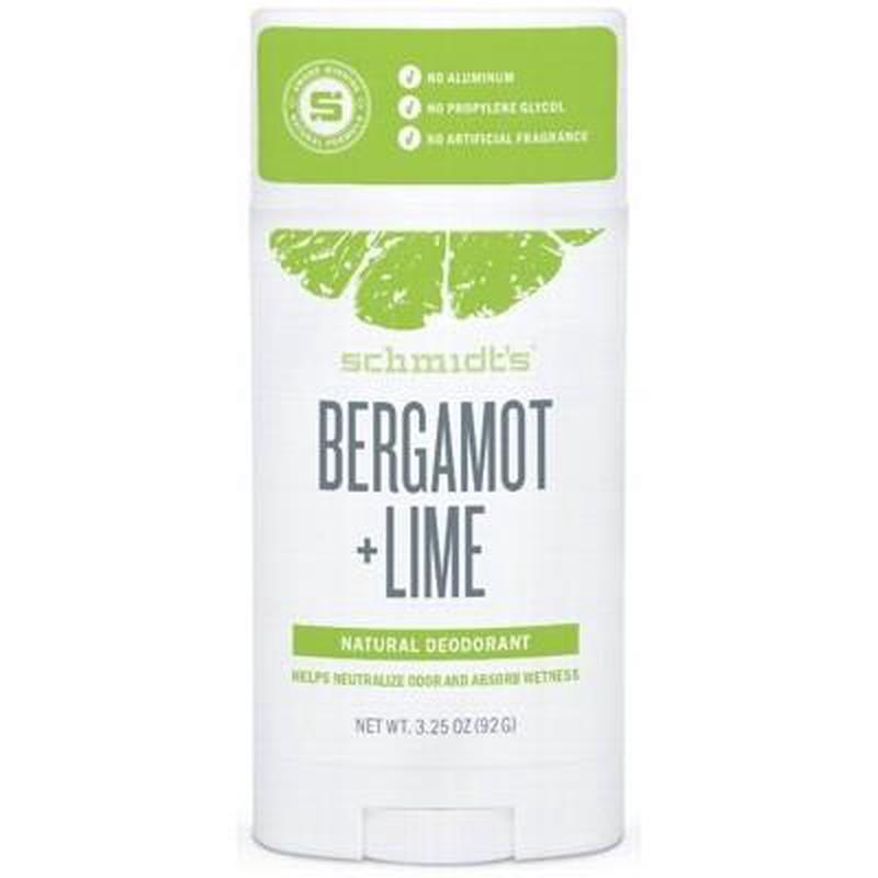SCHMIDT'S Deodorant Stick Bergamot & Lime 75g