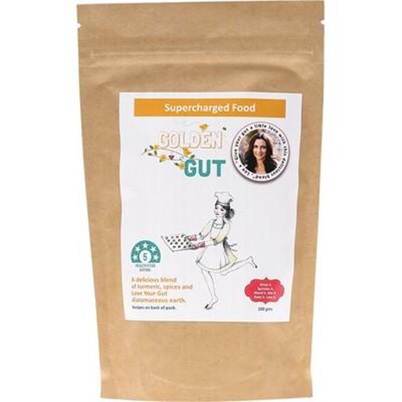 SUPERCHARGED FOOD Golden Gut Powder 100g