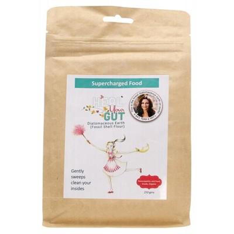 SUPERCHARGED FOOD Love Your Gut Powder Diatomaceous Earth 250g