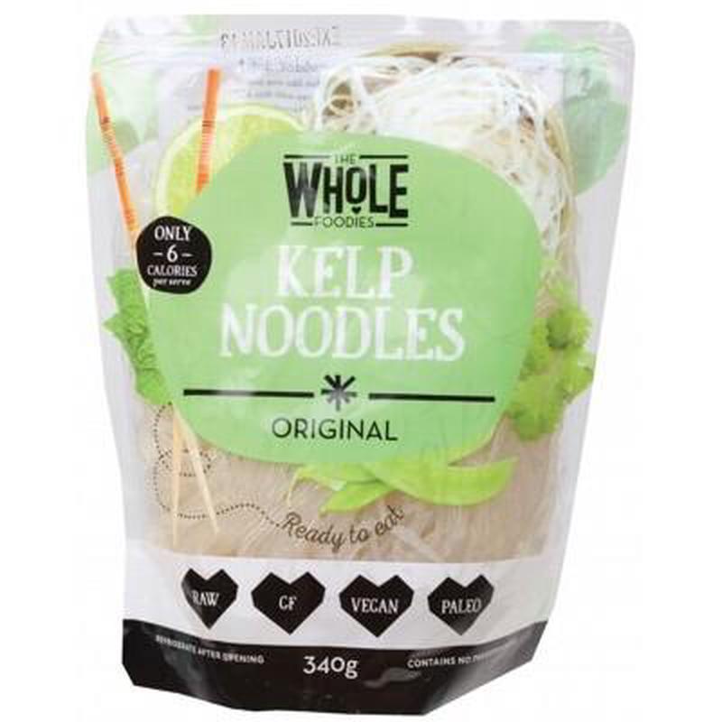 THE WHOLE FOODIES Kelp Noodles Original 340g