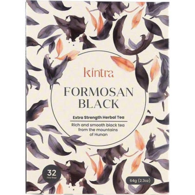 Kintra Foods Formosan Organic Black 32 Filter Tea Bags