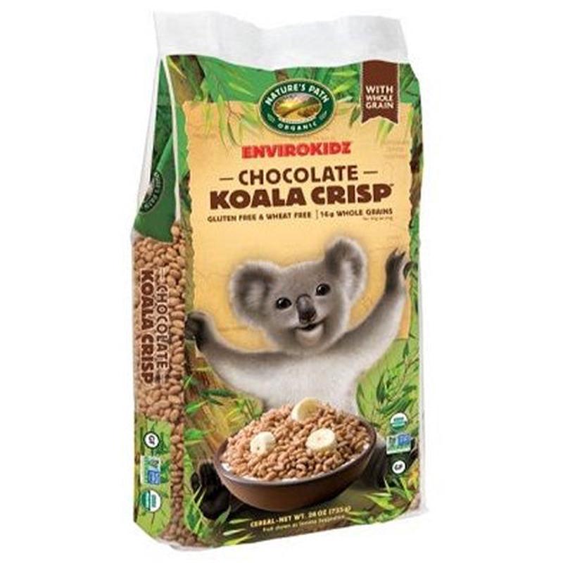 NATURES PATH Envirokidz Organic Cereal Chocolate Koala Crisp Bulk Eco Pack 725g