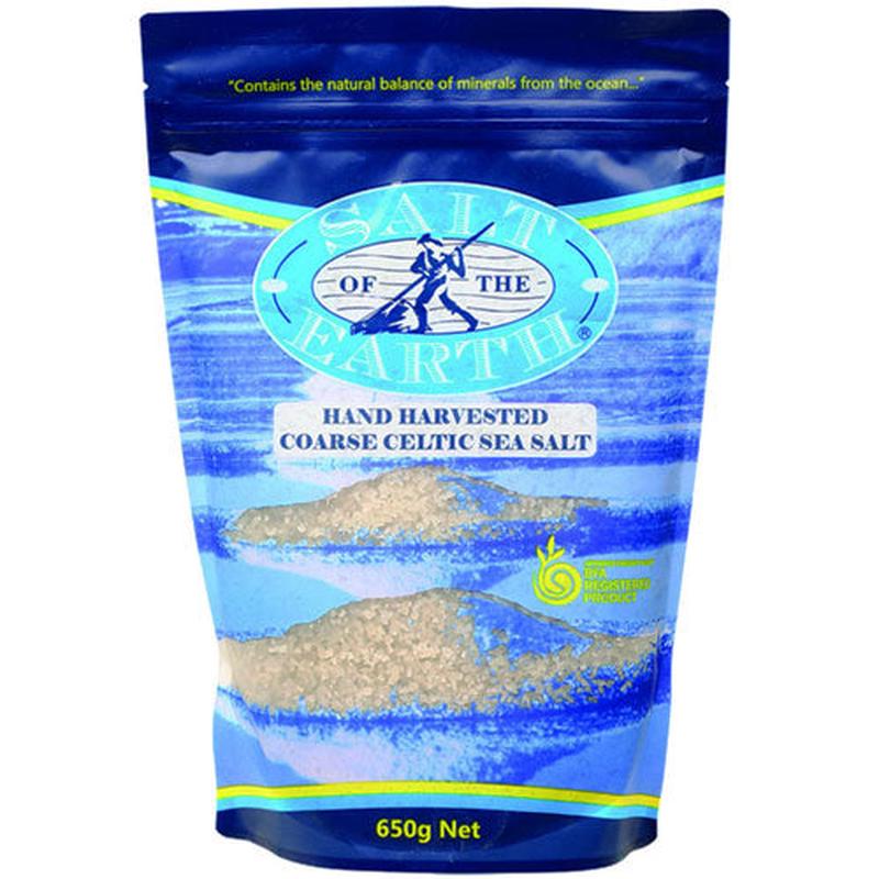 SALT OF THE EARTH Coarse Sea Salt (Celtic) 650g