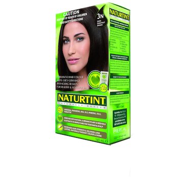 NATURTINT Dark Chestnut Brown Plant Based Hair Colour - 3N 170mL