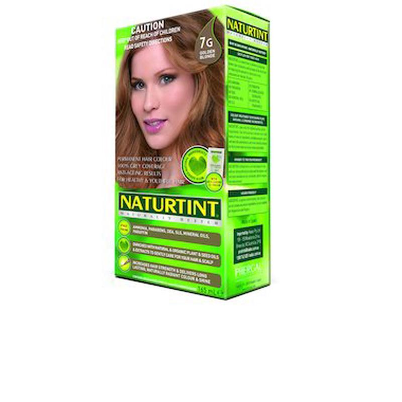 NATURTINT Golden Blonde Plant Based Hair Colour - 7G 170mL