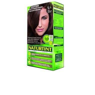 NATURTINT Light Chocolate Chestnut Plant Based Hair Colour - 5.7 170mL