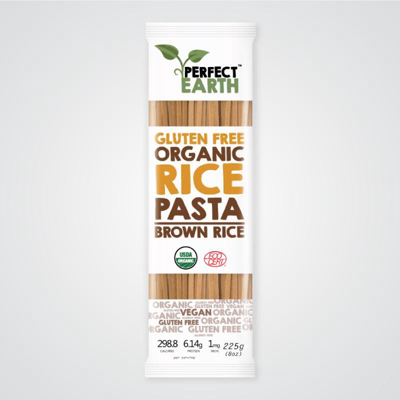 Perfect Earth Organic Rice Pasta - Brown 225g