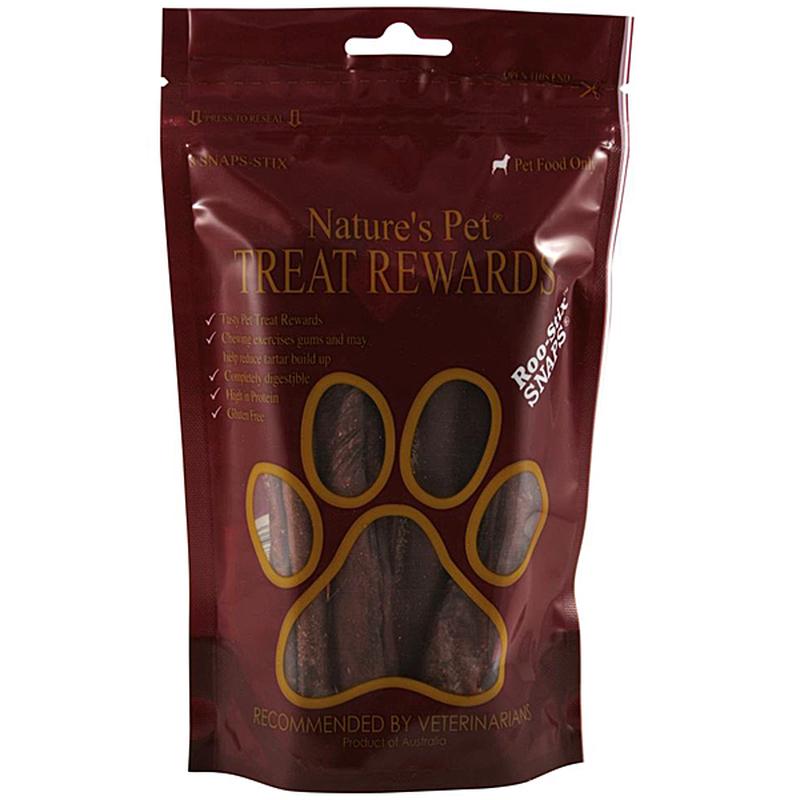 NATURE'S PET Roo-Stix Snaps 6 Pack