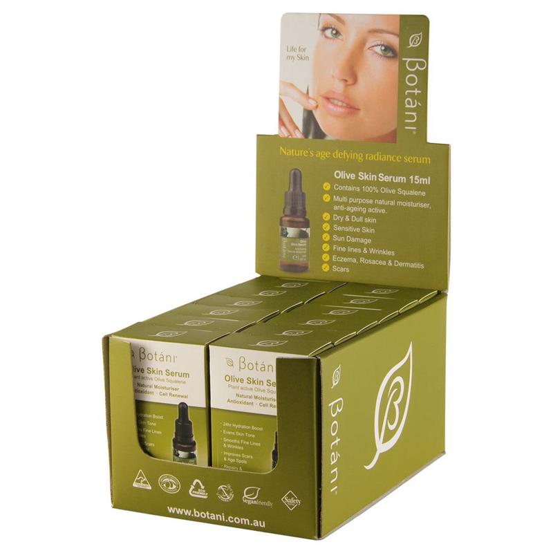 Botani Olive Skin Serum 15ml x 12 Display