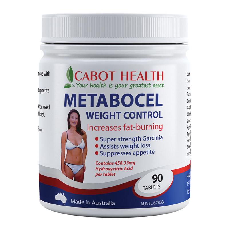 Cabot Health Metabocel Weight Control with Garcinia 90 tabs