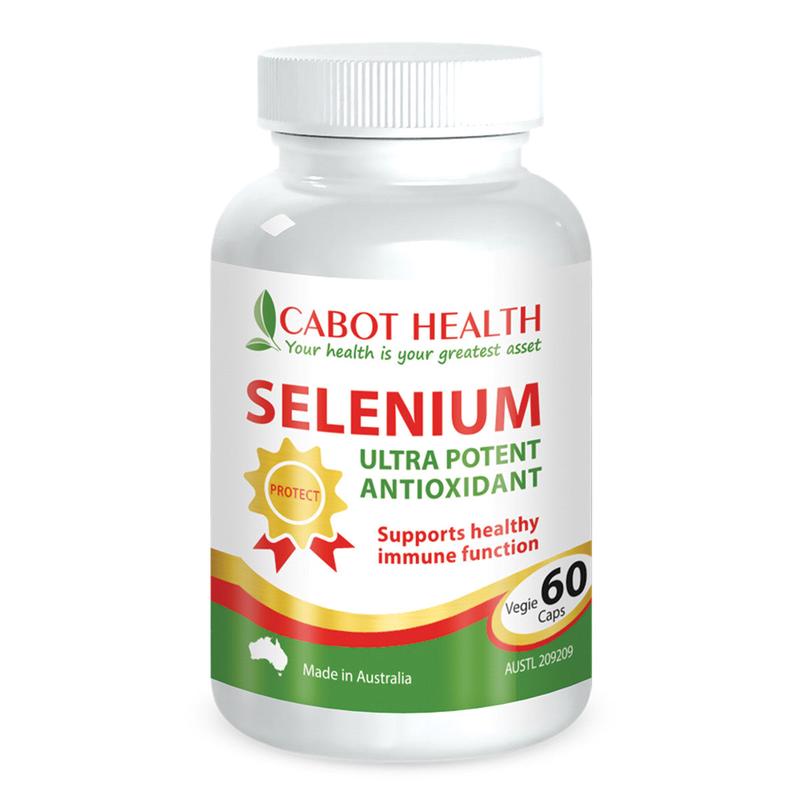 Cabot Health Selenium Ultra Potent 150mcg 60 caps
