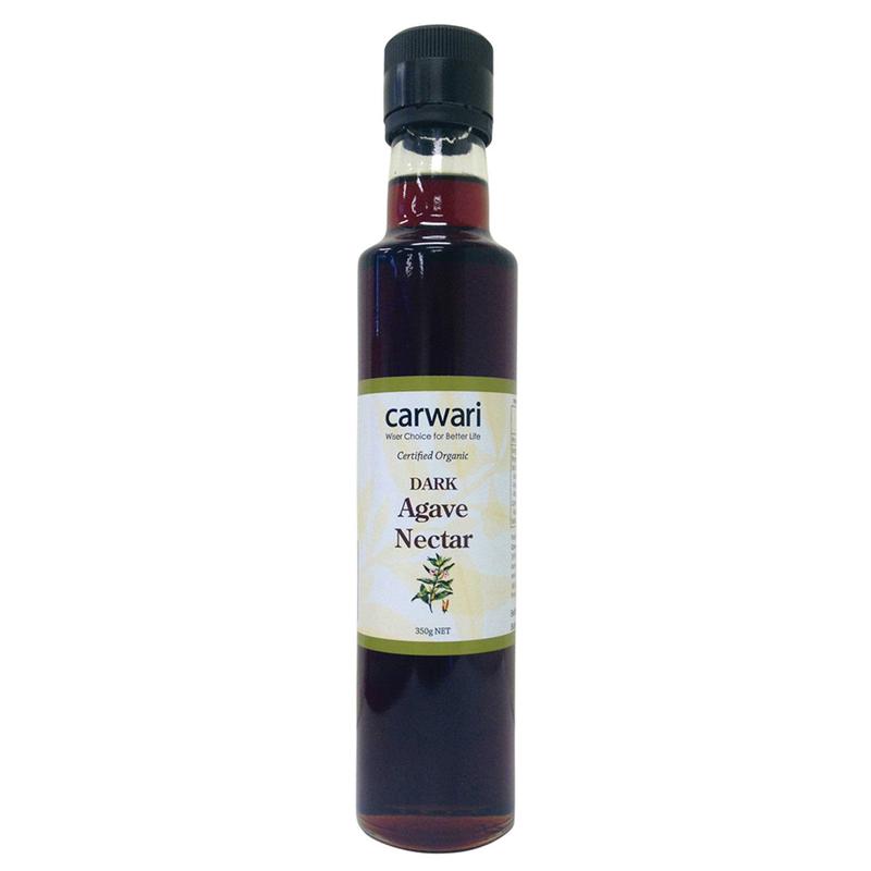 Carwari Organic Dark Agave Nectar 350g