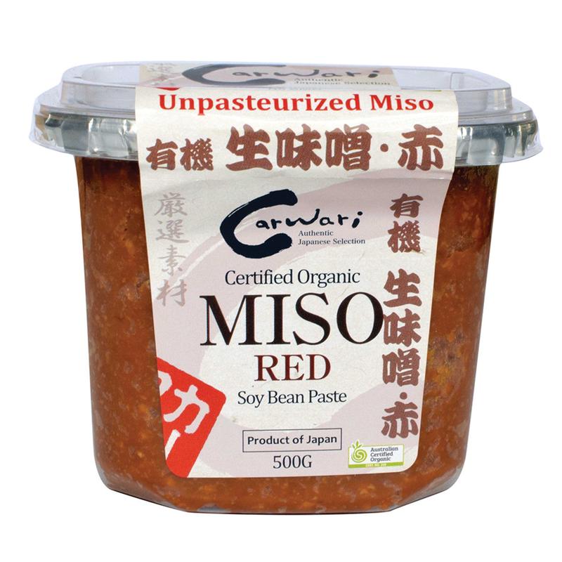 Carwari Organic Red Miso Paste 500g