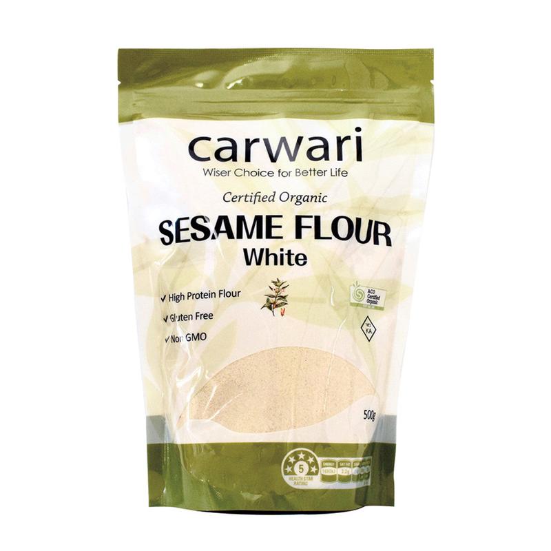 Carwari Organic White Sesame Flour 500g