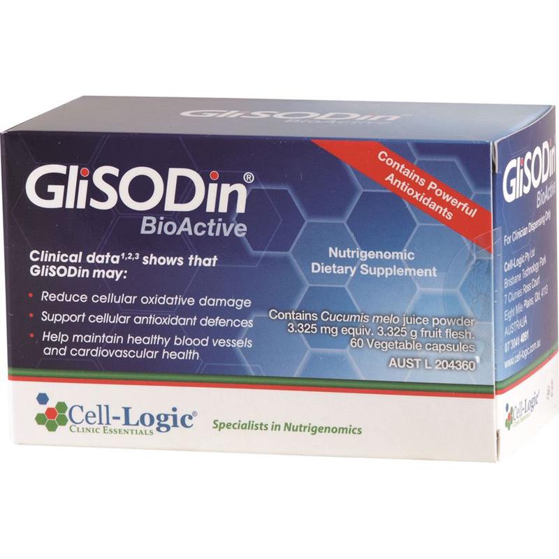 Cell Logic GliSODin BioActive 60 veg caps