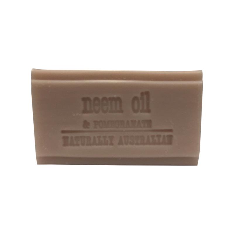 Clover Fields Neem Oil and Pomegranate Soap