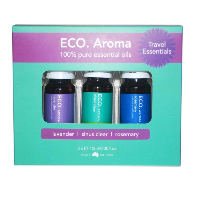 Eco Modern Essentials Travel Essentials Aroma Trio Essential Oil 10ml x 3 Pack