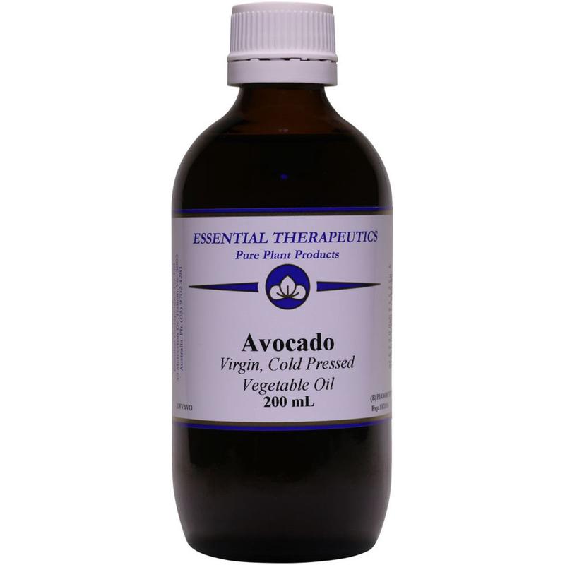 Essential Therapeutics Avocado Vegetable Oil 200ml