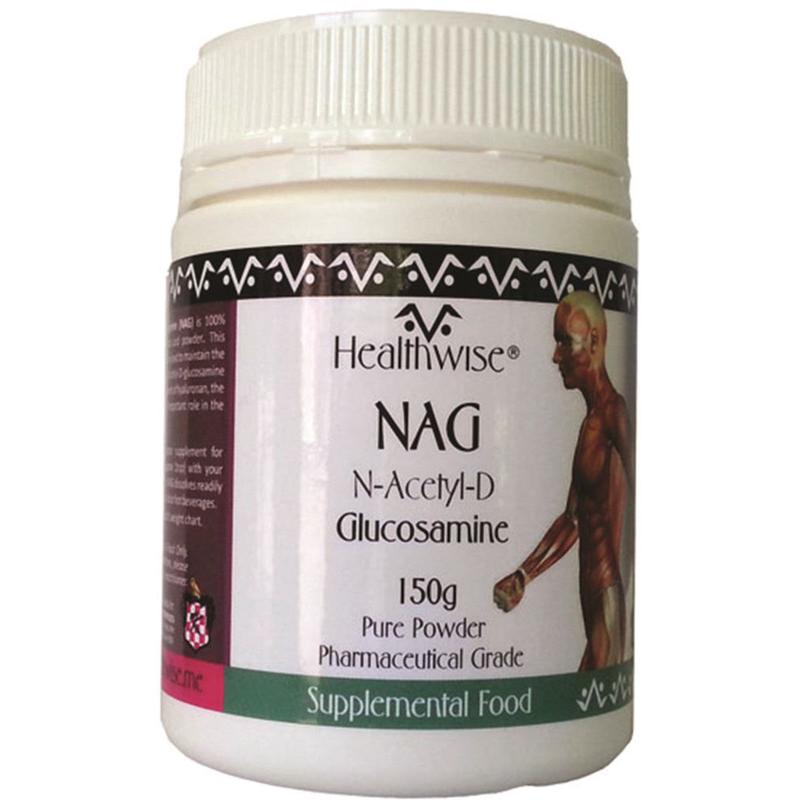Healthwise NAG N-Acetyl-D Glucosamine Powder 150g