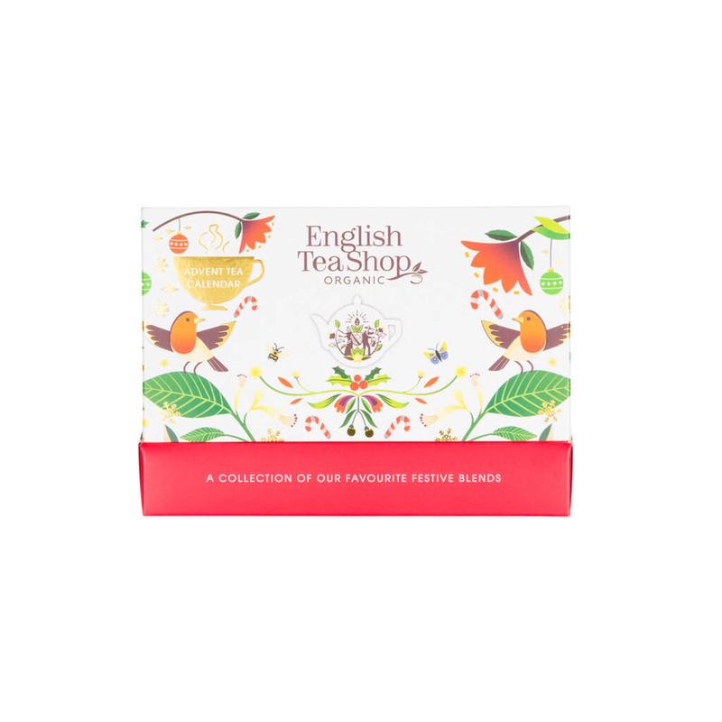 English Tea Shop Sachets Advent Calendar white pack 25 teabags