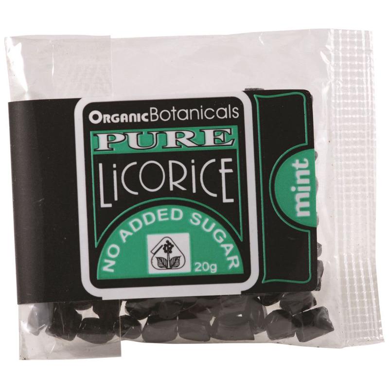 Organic Botanicals Pure Licorice Mint 20g