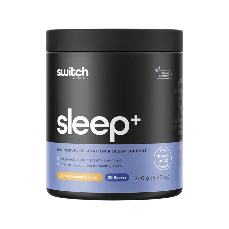 SWITCH NUTRITION Sleep+ Magnesium Salted Caramel 240g