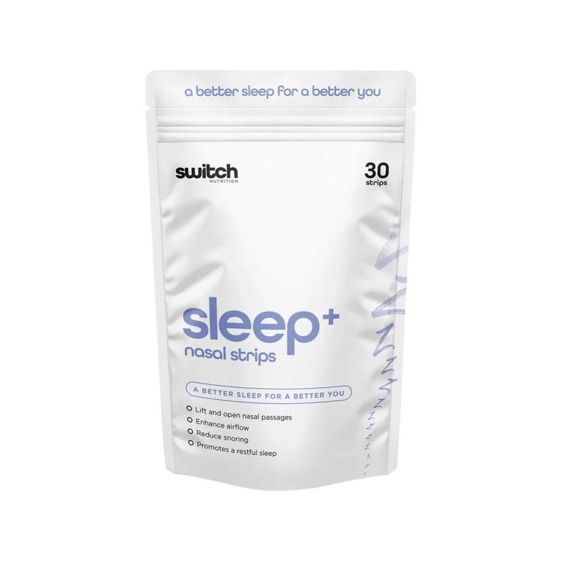 SWITCH NUTRITION Sleep+ Nasal Strips 30pk
