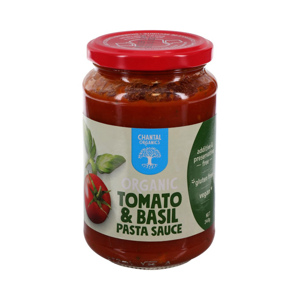 Chantal Organics Tomato & Basil Pasta Sauce 350g