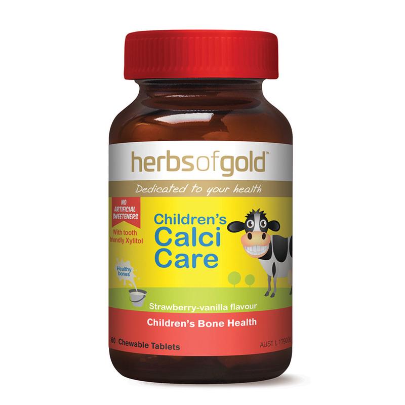 Herbs of Gold Chewable Children's Calci Care 60t