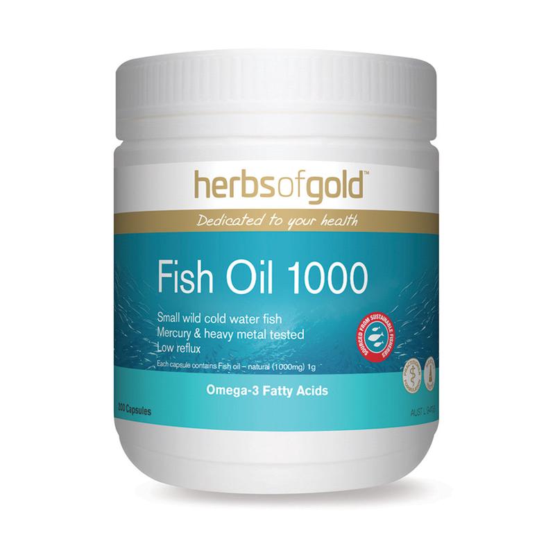 Herbs of Gold Fish Oil 1000