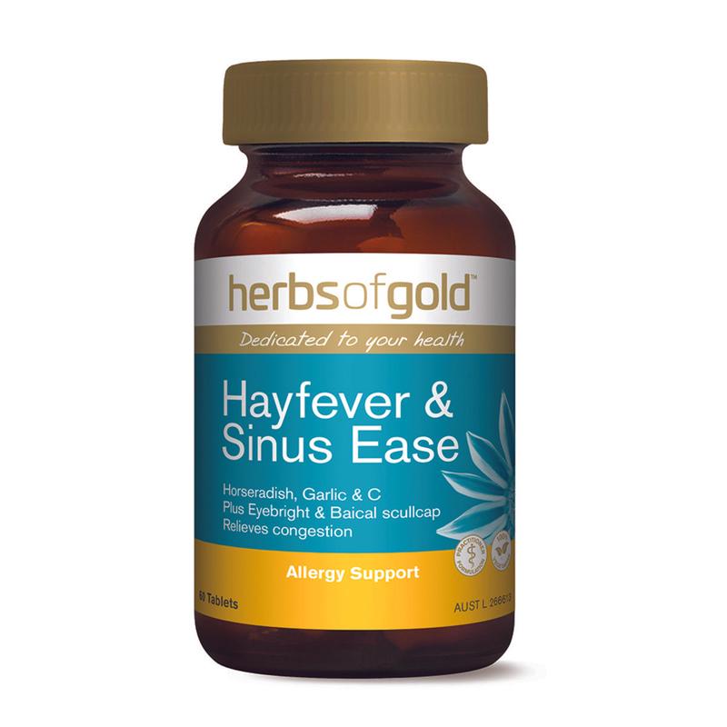Herbs of Gold Hayfever and Sinus Ease 60t