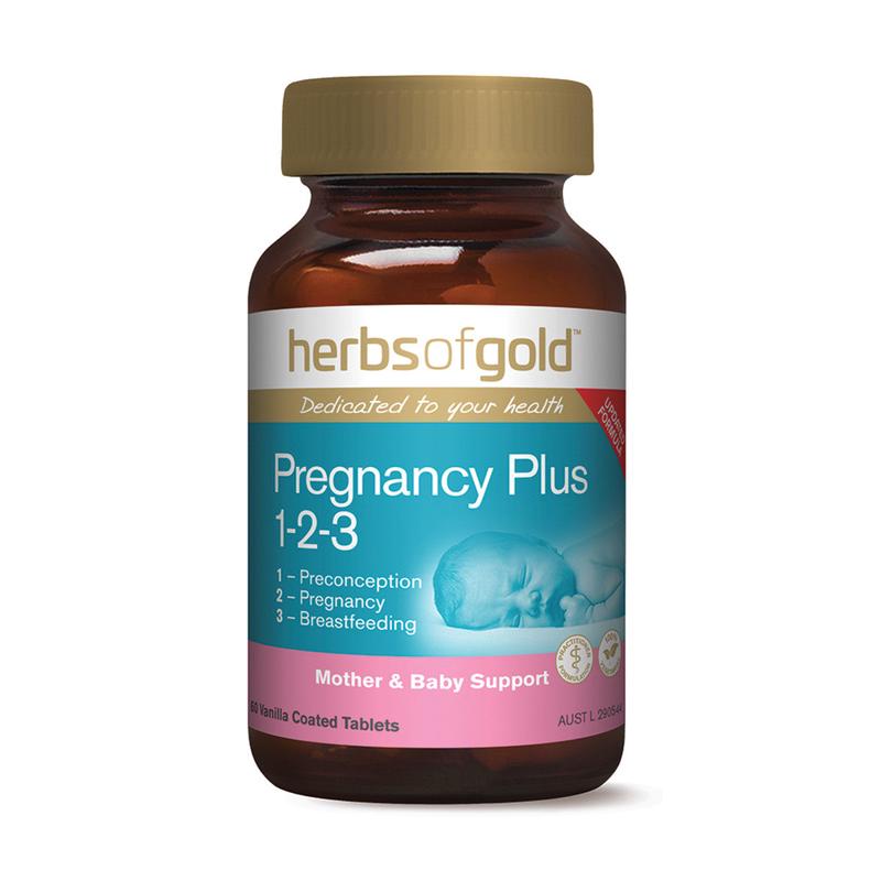 Herbs Of Gold Pregnancy Plus 1-2-3 60t