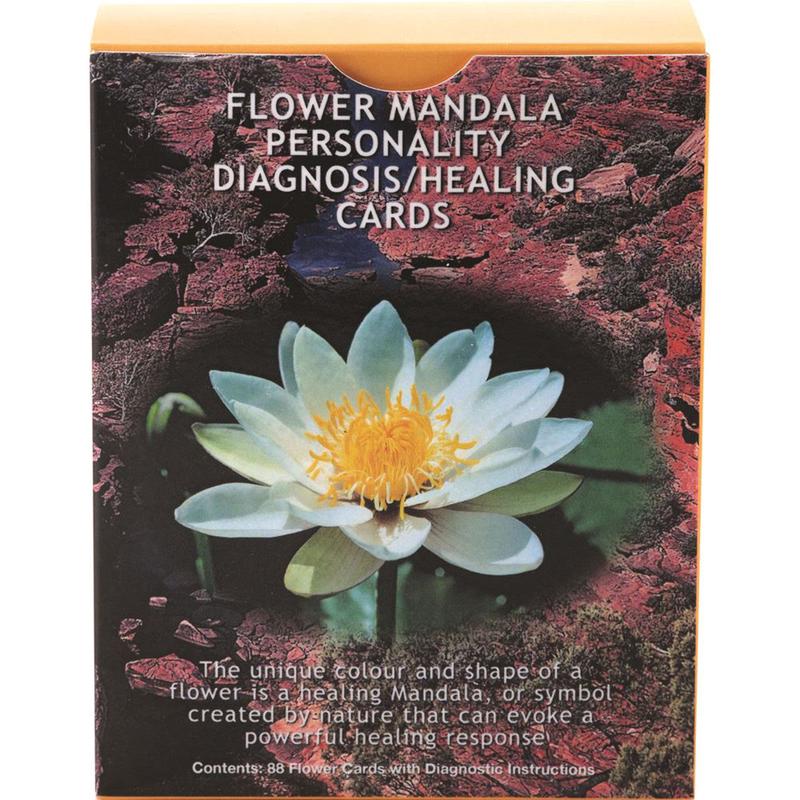 Living Essences Flower Mandala Personality Diagnosis/Healing Insight Cards x 88 Set