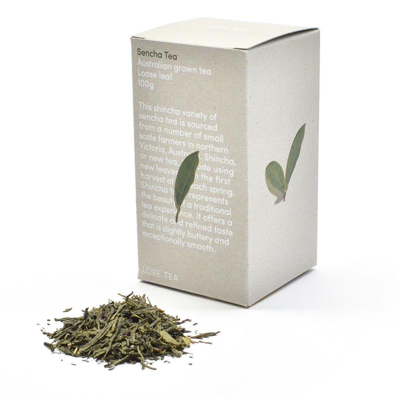 Love Tea Australian Sencha Tea Loose Leaf 100g