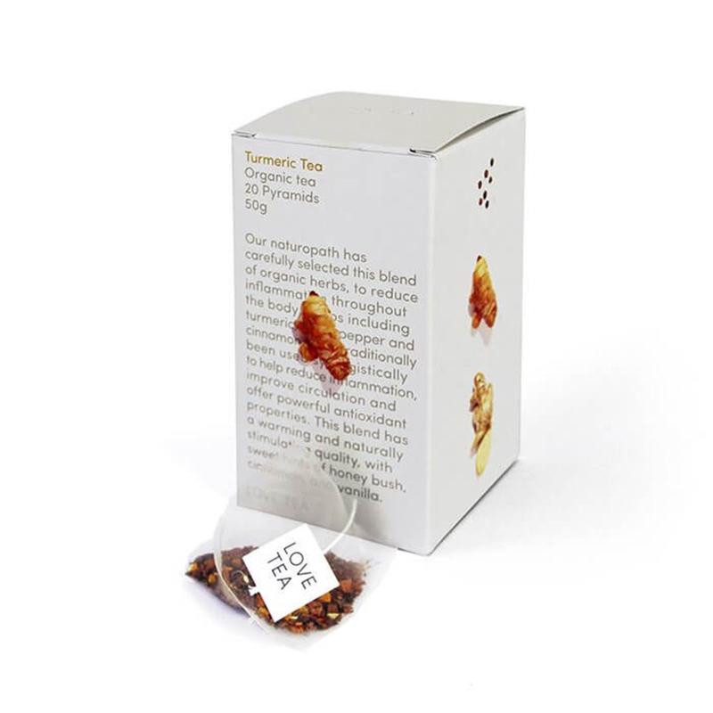 Love Tea Organic Turmeric Tea x 20 Pyramids
