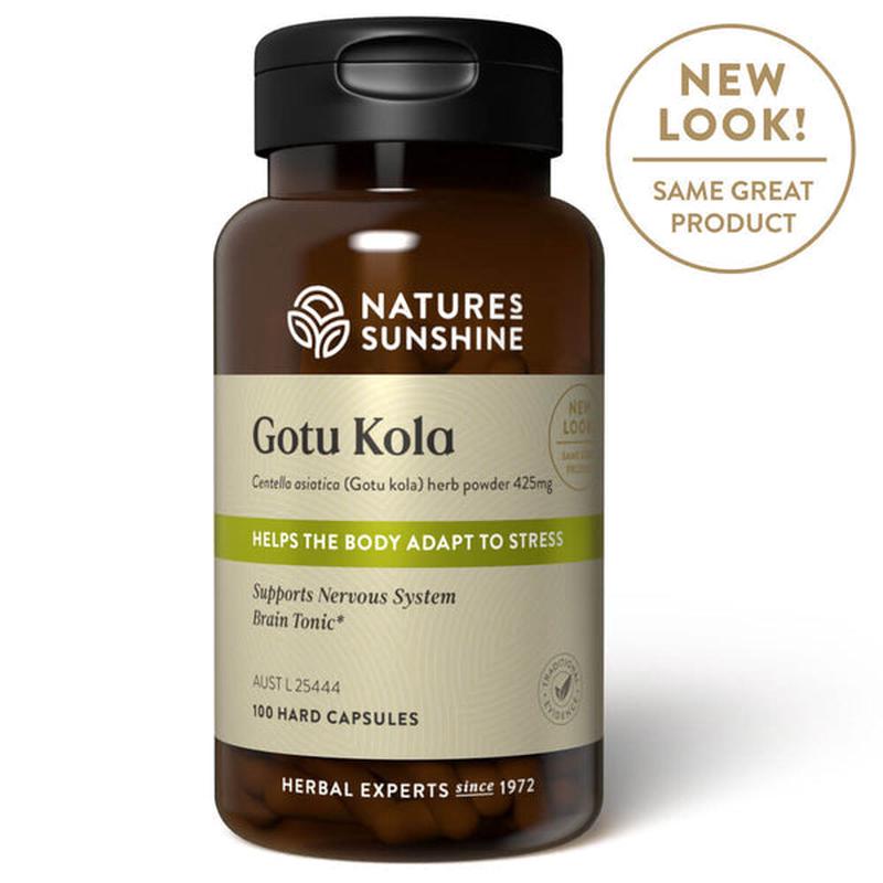 Nature's Sunshine Gotu Kola 425mg 100c