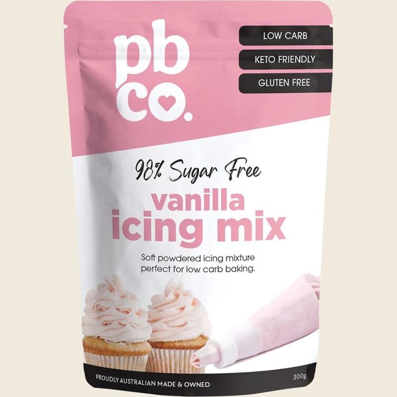 PBCO. Simply Low Carb Sugar Free Icing Mix - 300g