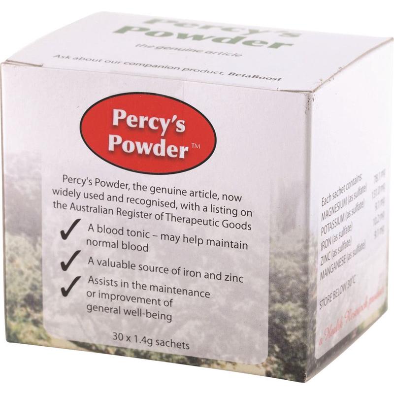 Percy's Powder Sachets 1.4g