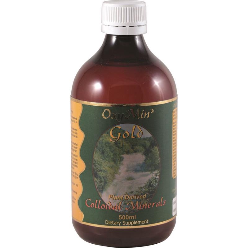 OxyMin Gold Plant Derived Colloidal Minerals 500ml