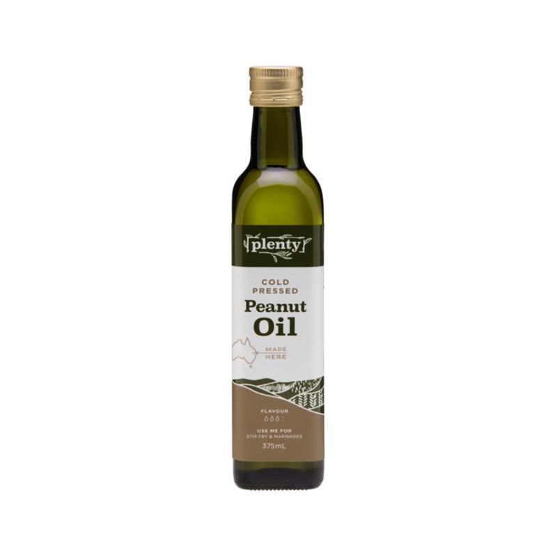 Plenty Cold Pressed Peanut Oil 375ml
