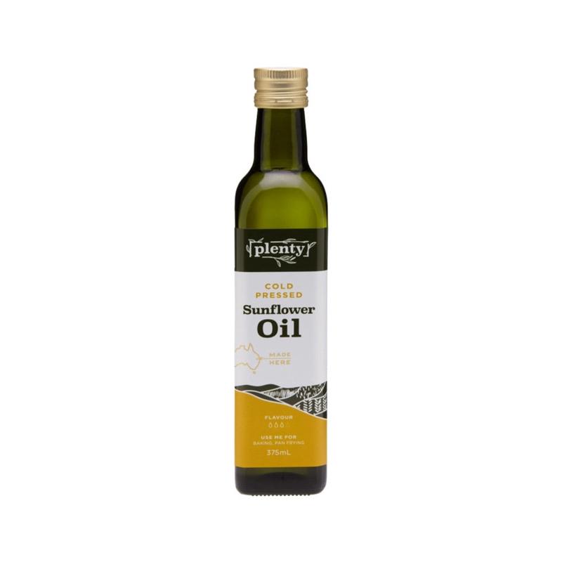 Plenty Cold Pressed Sunflower Oil 375ml