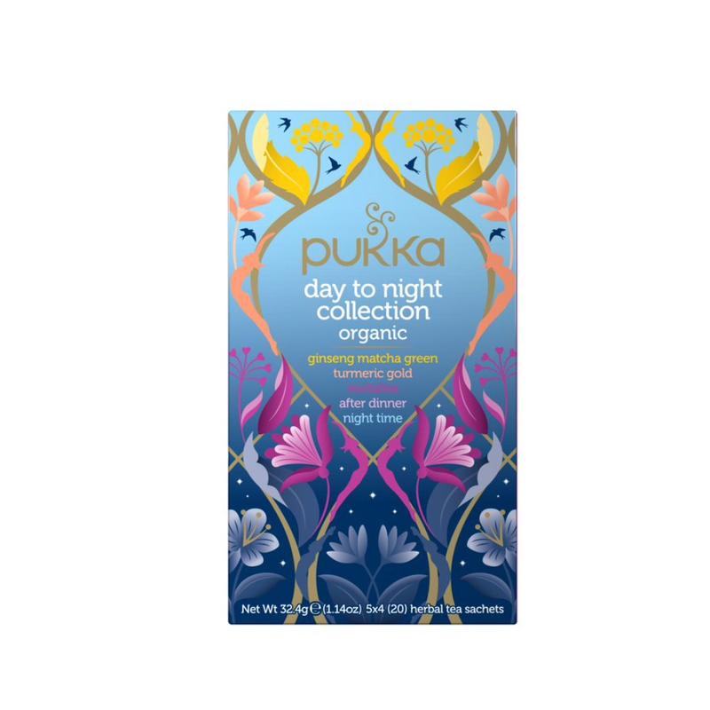 Pukka Day to Night Collection (5 Flavours) x 20 Tea Bags