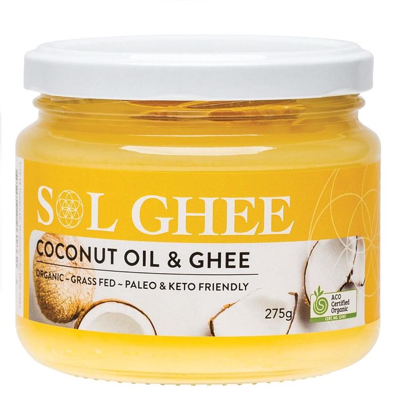 Sol Organics Coconut Oil & Ghee 275g