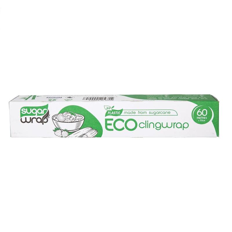 Sugarwrap Eco Clingwrap Made from Sugarcane 60m x 30cm