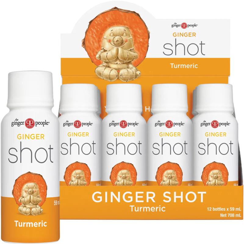 The Ginger People - Ginger Shot Wild Turmeric - 12x60ml