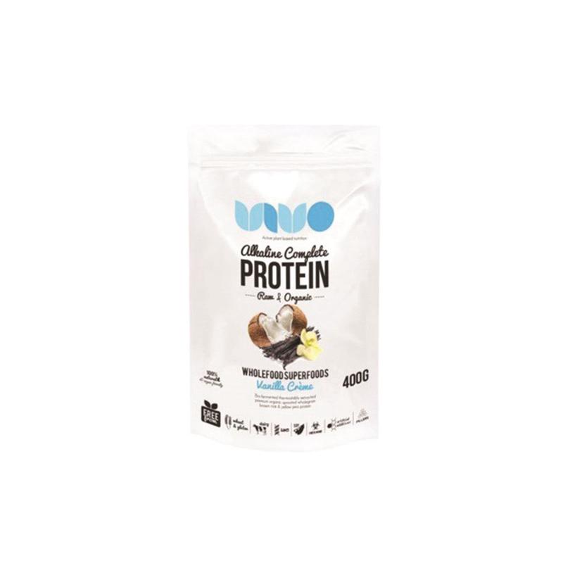Vivo Alkaline Protein Organic & Raw Alkaline Complete Protein Vanilla Creme