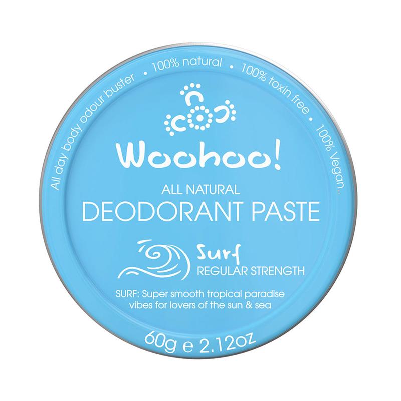 Woohoo Body Surf Regular Strength Deodorant Paste 60g