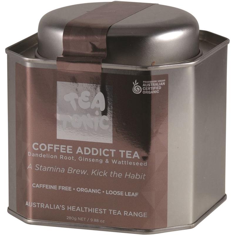 Tea Tonic Organic Coffee Addict Tea Caddy | 280g